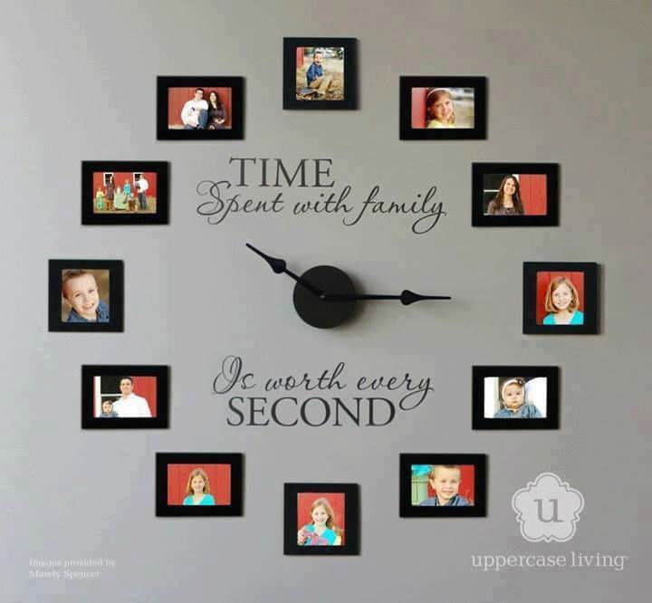 Family Photos Wall Clock – LOVE This!