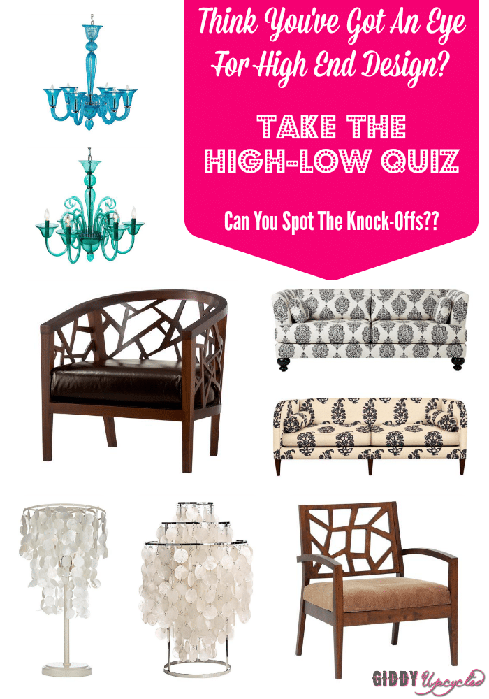 High Low Design Quiz – Can You Pick Out The KnockOffs?