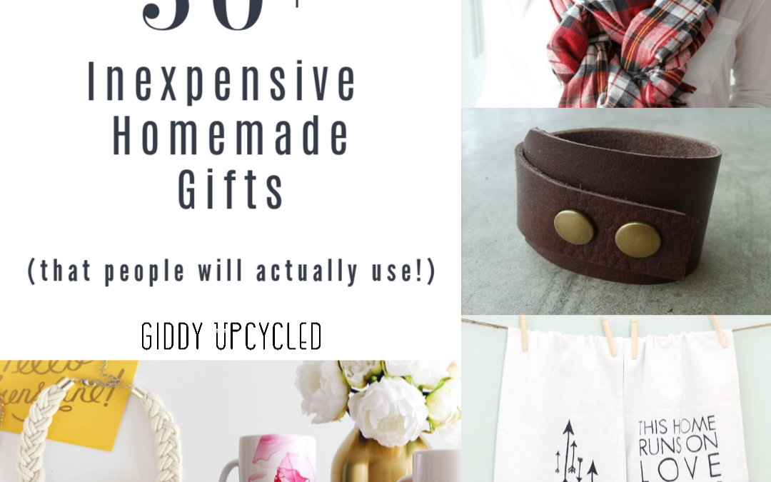 50 Inexpensive Homemade Gifts (that people would actually use!)