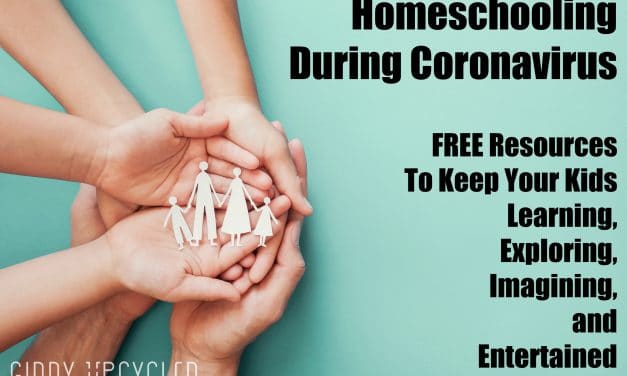 Coronavirus Homeschooling:  Free Home Activities for Families in Self Isolation